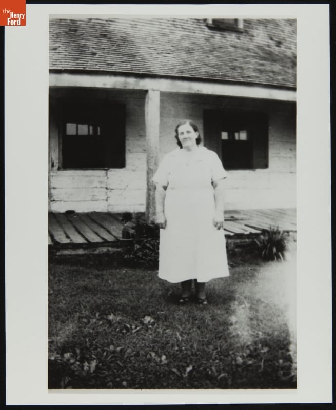 Elizabeth Russell at Susquehanna House, St. Mary's County, Maryland, September 1939