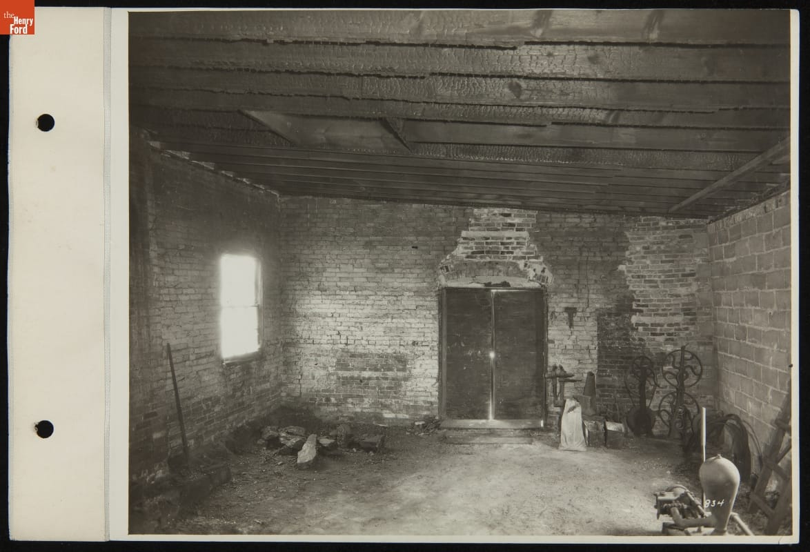 Interior of McDonald & Sons Machine Shop, Lapeer, Michigan, August 1929