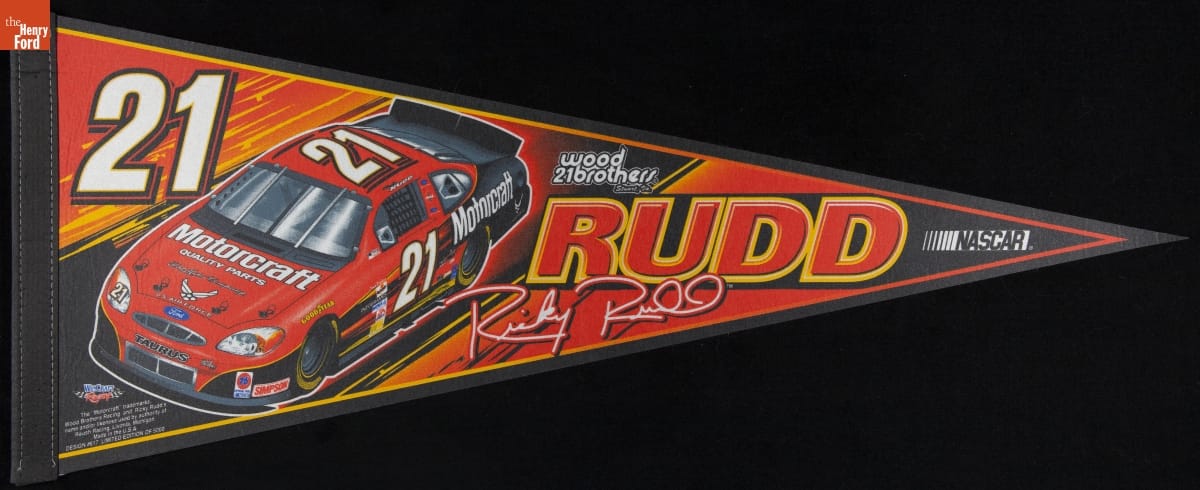 Ricky Rudd 21 Pennant,