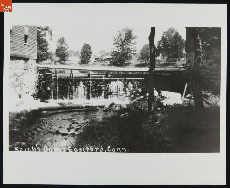Keith's Dam, Eastford, Connecticut, 1905-1925