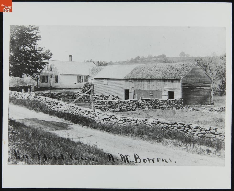 Outlying Farm in Eastford, Connecticut, before 1907