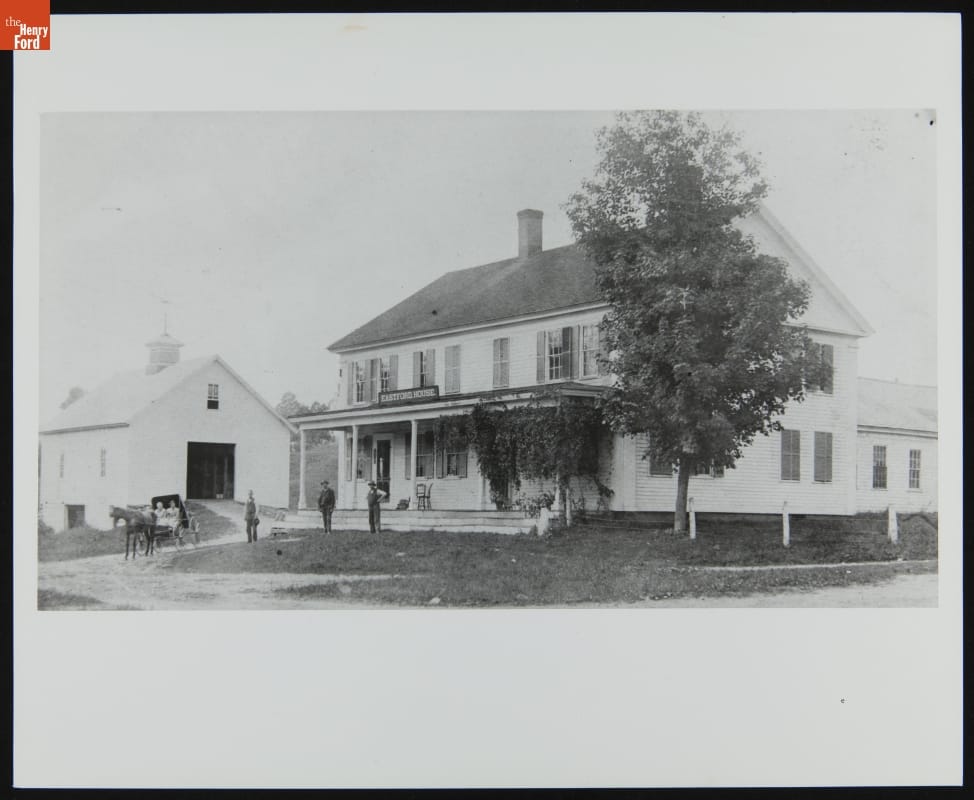 Eastford House Hotel, Later the General Lyon Inn, Eastford, Connecticut, before 1907
