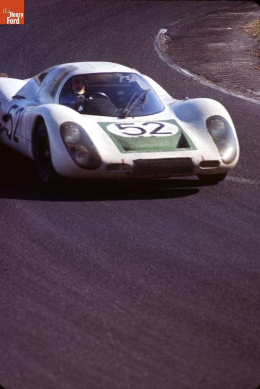 Porsche 907 Driven by Jo Siffert and Hans Herrmann at the 24 Hours of Daytona Race, February 1968