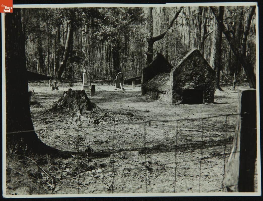 White Hall Plantation Cemetery, circa 1940