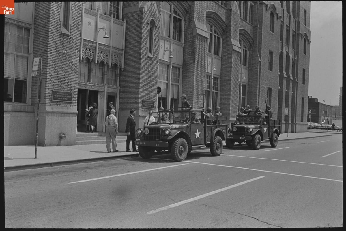 Detroit Edison Damage Assessment, Detroit, Michigan, 1967