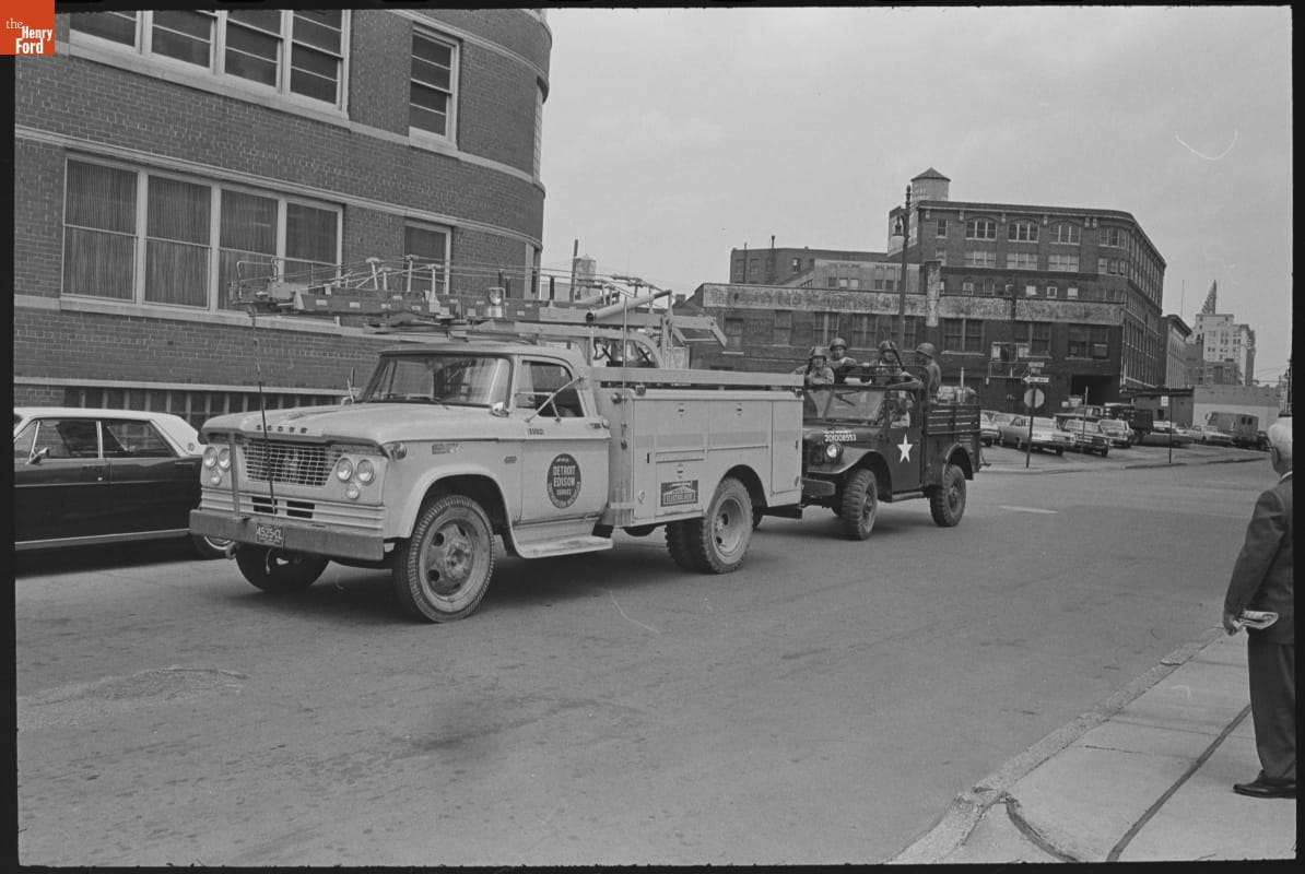Detroit Edison Damage Assessment, Detroit, Michigan, 1967
