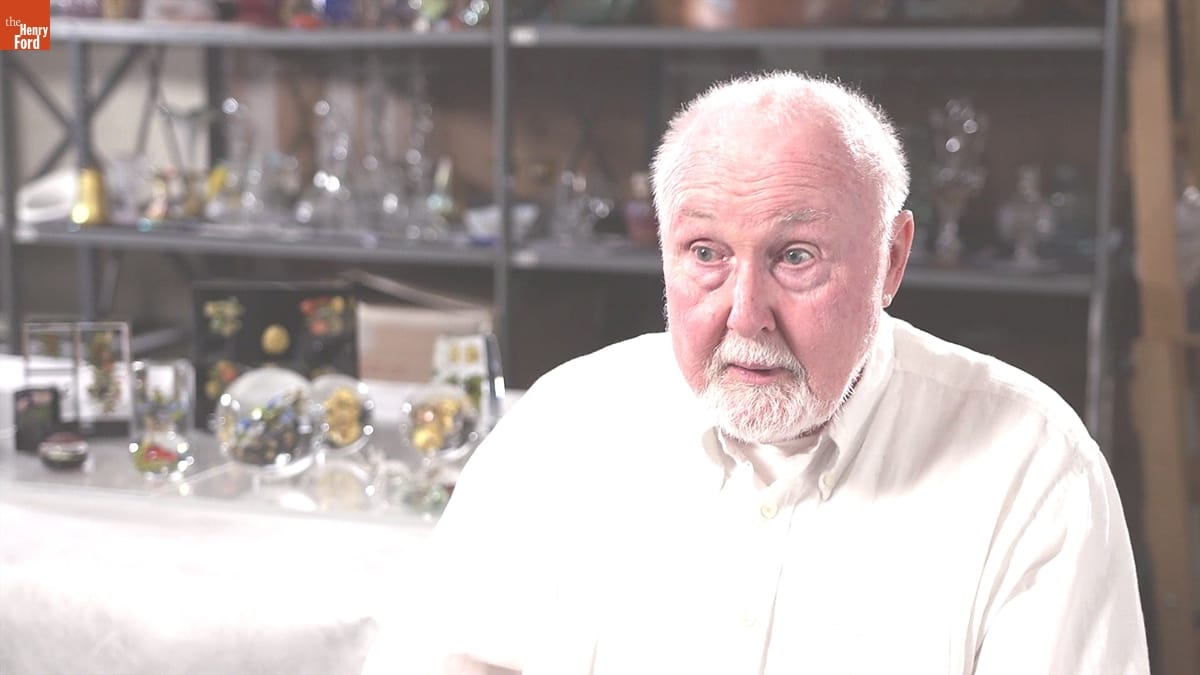 "Moving From Industry to Art," Clip from Oral History Interview with Paul Stankard, May 20, 2016