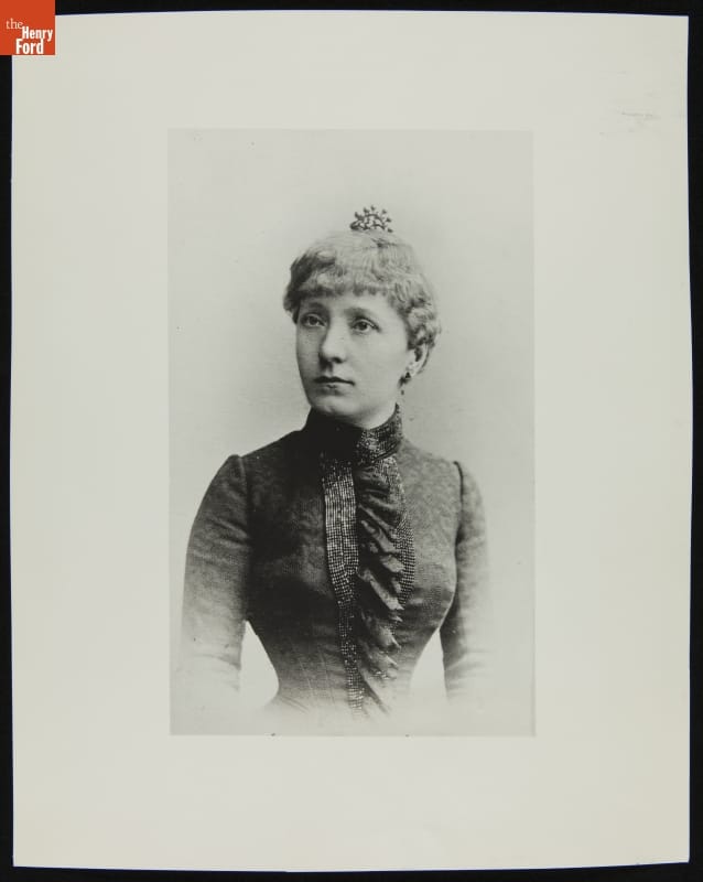 Clara Steinmetz, circa 1885