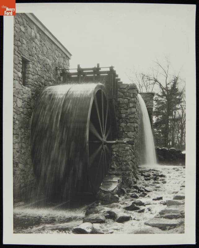 Gristmill near the Wayside Inn, Sudbury, Massachusetts, circa 1928