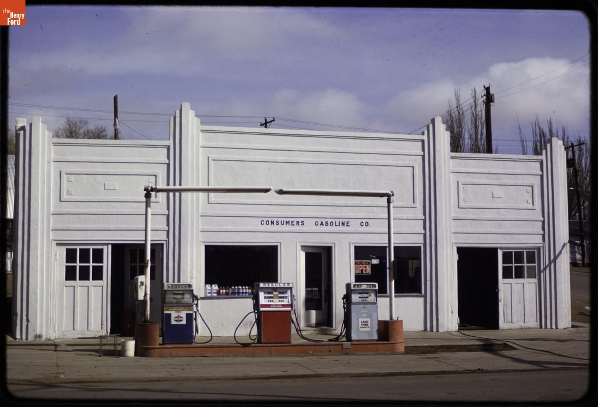 Consumers Gas Station, Rawlins, Wyoming, 1980