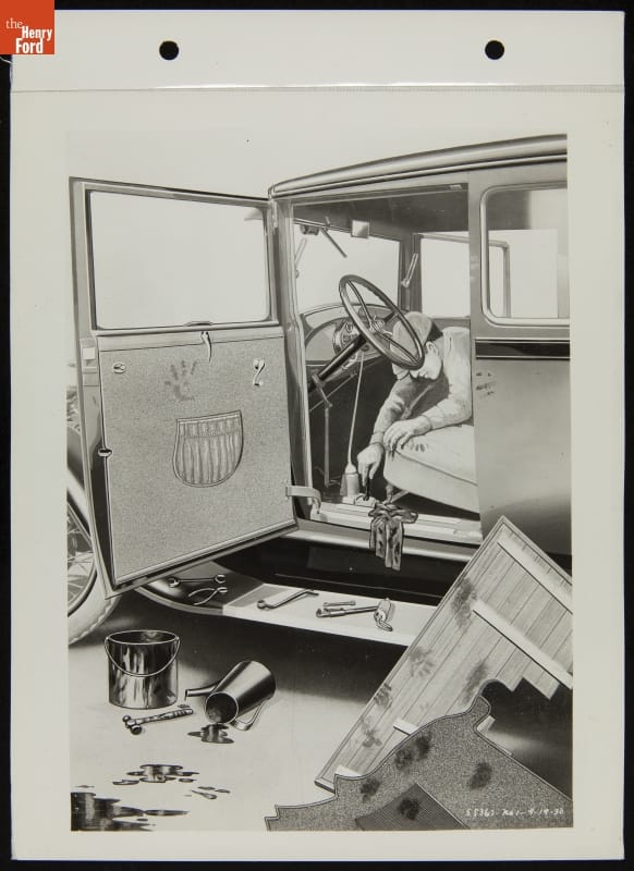 Illustration from the July 1930 Ford Service Bulletin Shows "Owner Dissatisfaction"