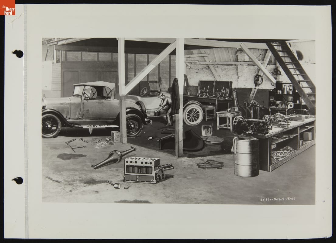 Illustration from the July 1930 Ford Service Bulletin Shows "Service Failure"