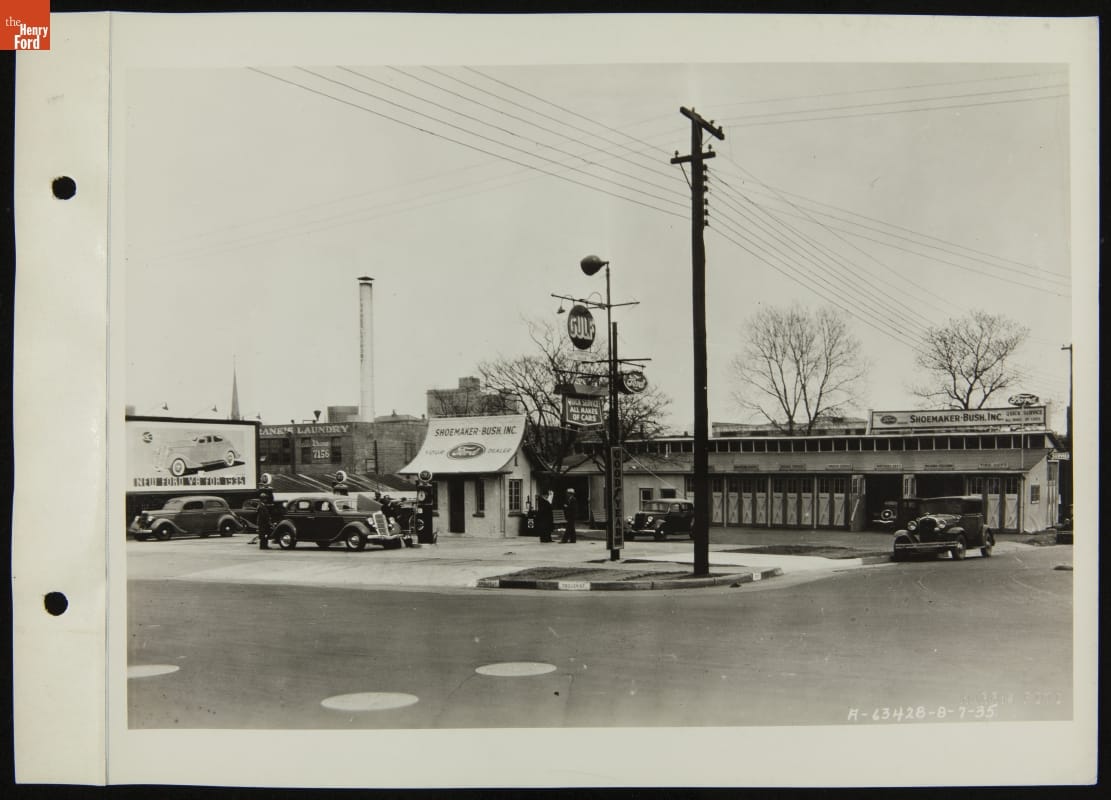 Shoemaker Bush Inc. Super Service Station after Remodeling, Little Rock, Arkansas, August 1935