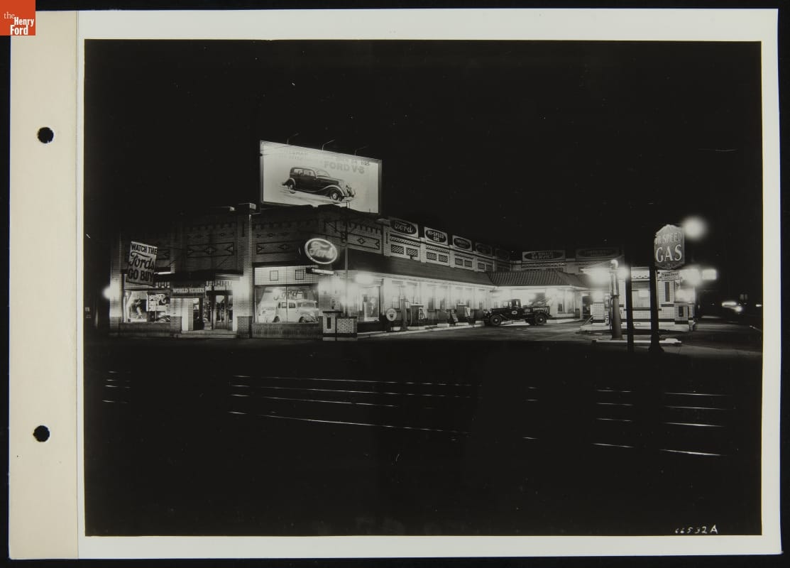 Timmerman Motor Sales, Lima, Ohio, July 1936