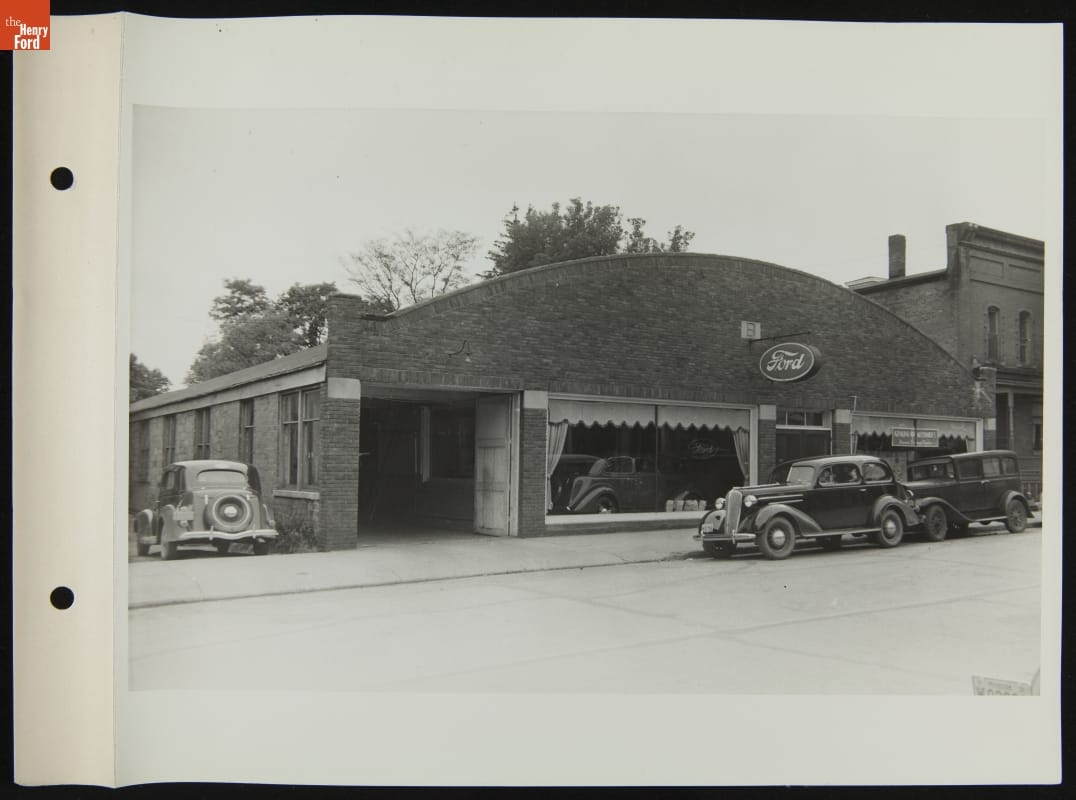 Ford Dealer Service Station, Northville, Michigan, September 1936