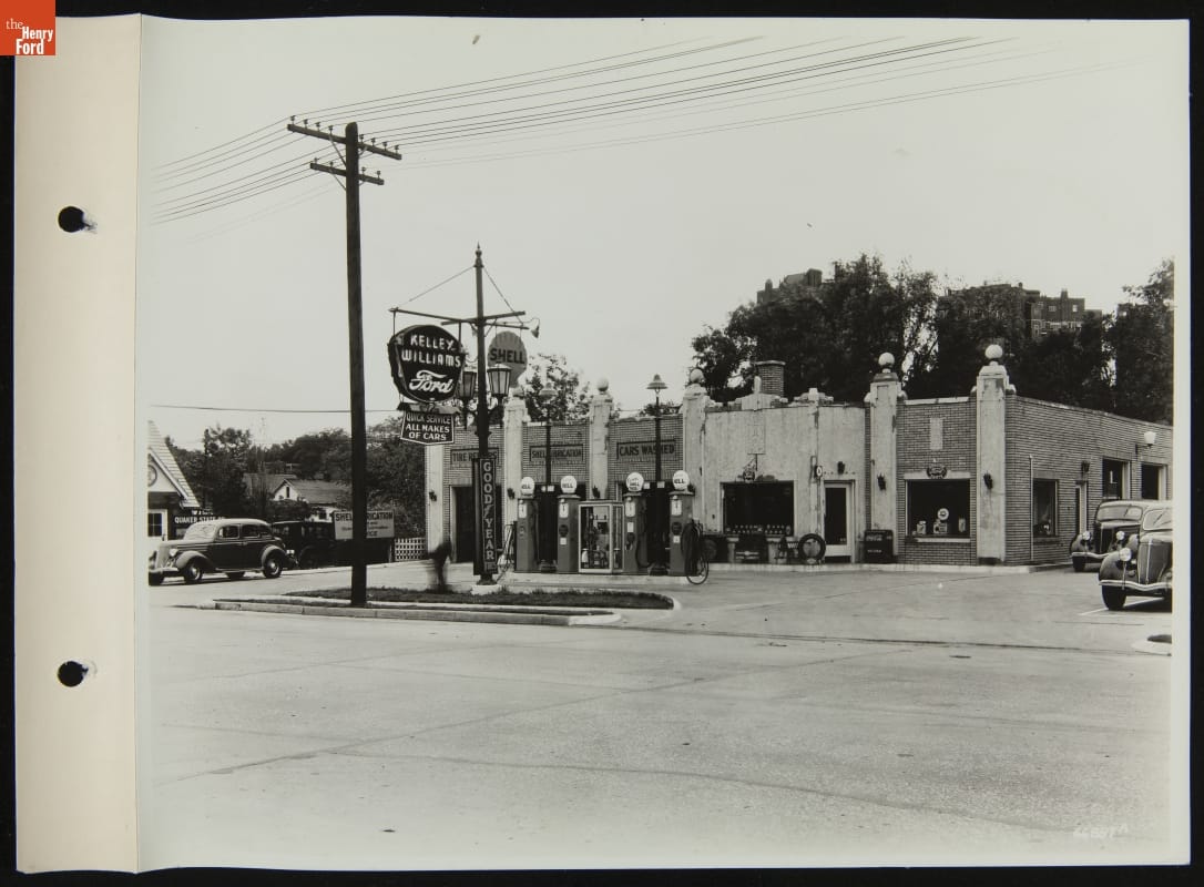 Kelly Williams Service Station, Kansas City, Missouri, September 1936