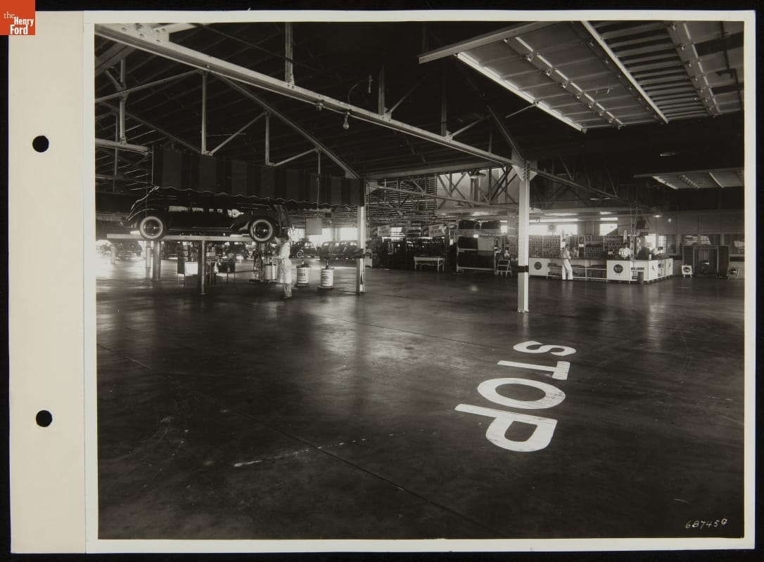 Ferguson Olander Dealership Garage, Wichita, Kansas. September 1937