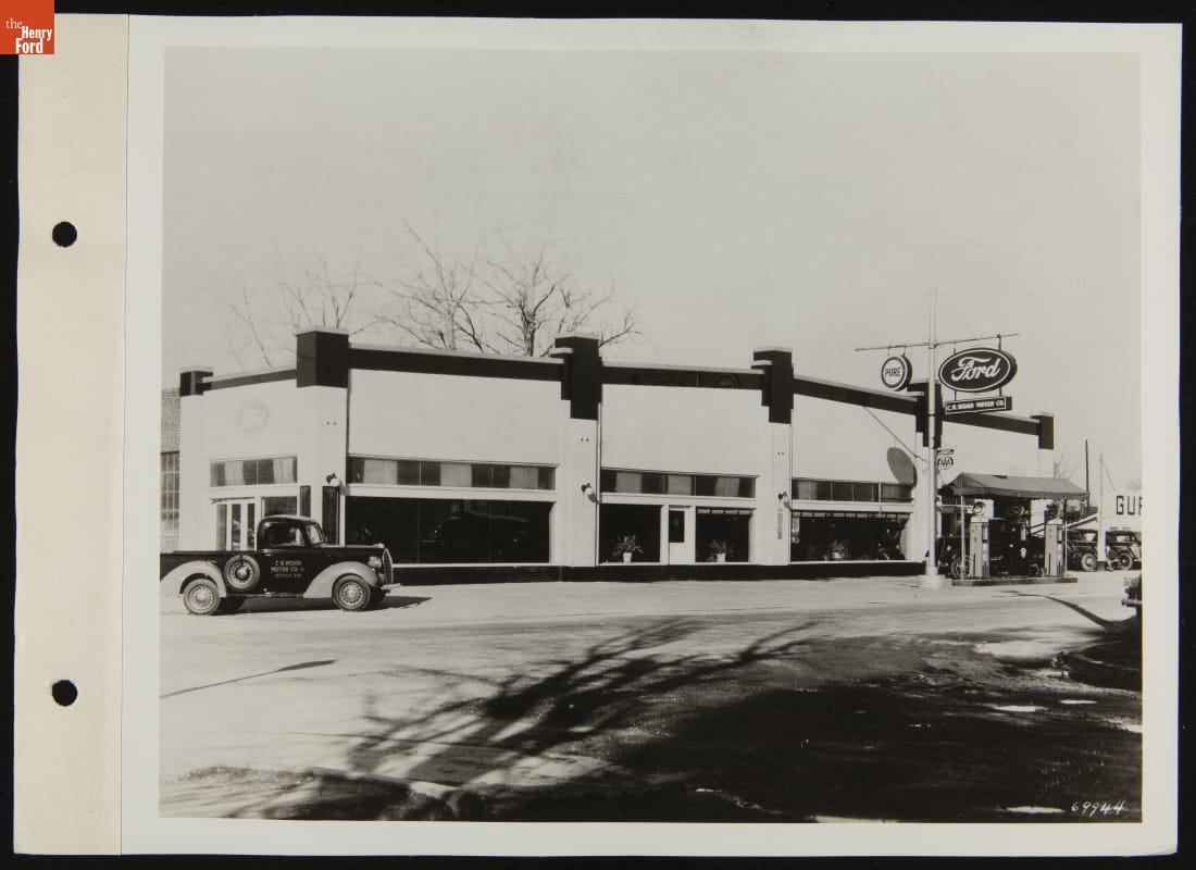 C. B. Wood Motor Company, Super Service Station, Osceola, Arkansas, March 1938