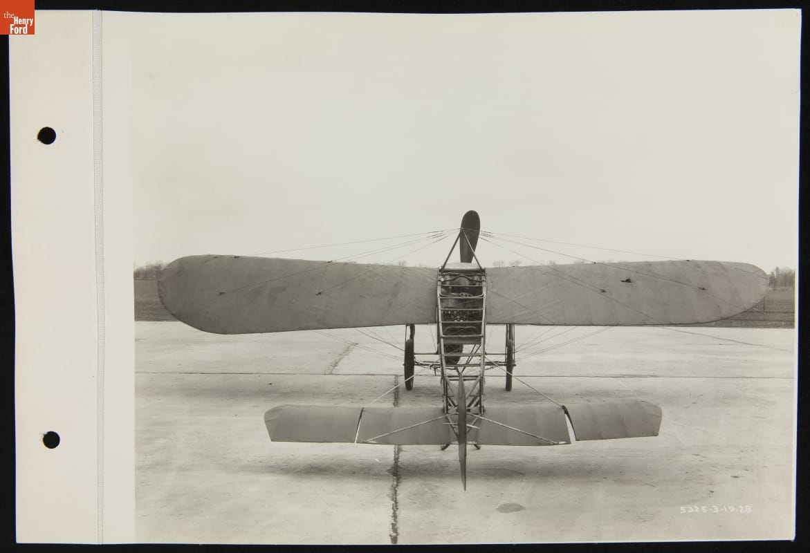 1909 Bleriot XI Monoplane Later Acquired by The Henry Ford, March 1928