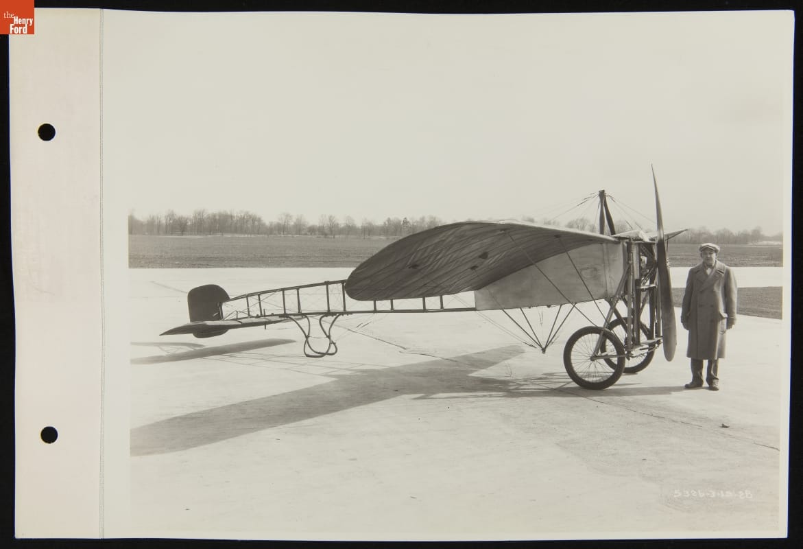 1909 Bleriot XI Monoplane Later Acquired by The Henry Ford, March 1928