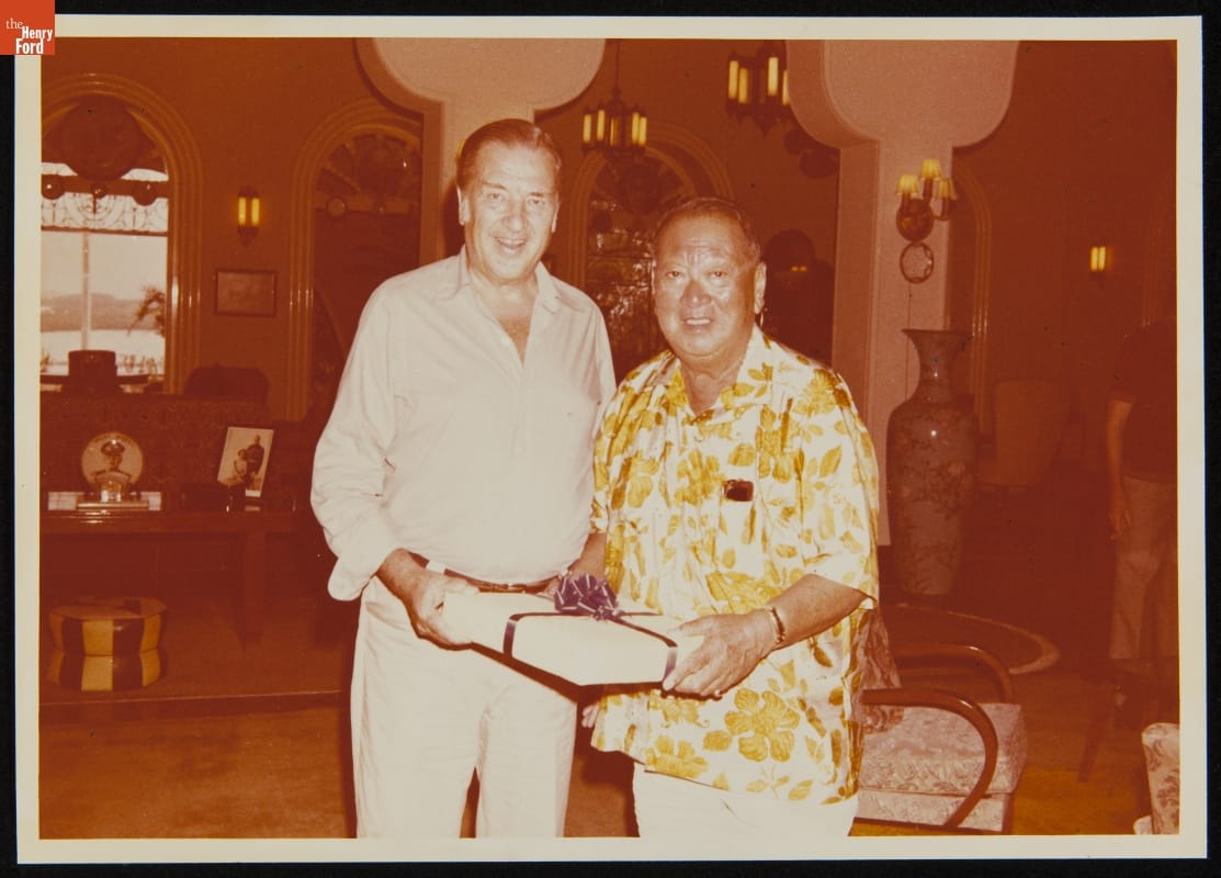 Henry Ford II in Singapore, 1971