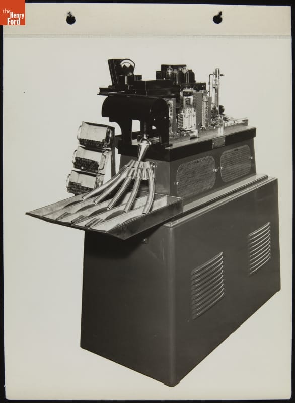 Automatic Piston Pin Gauging and Sorting Machine Used at Chicago World's Fair, May 1934