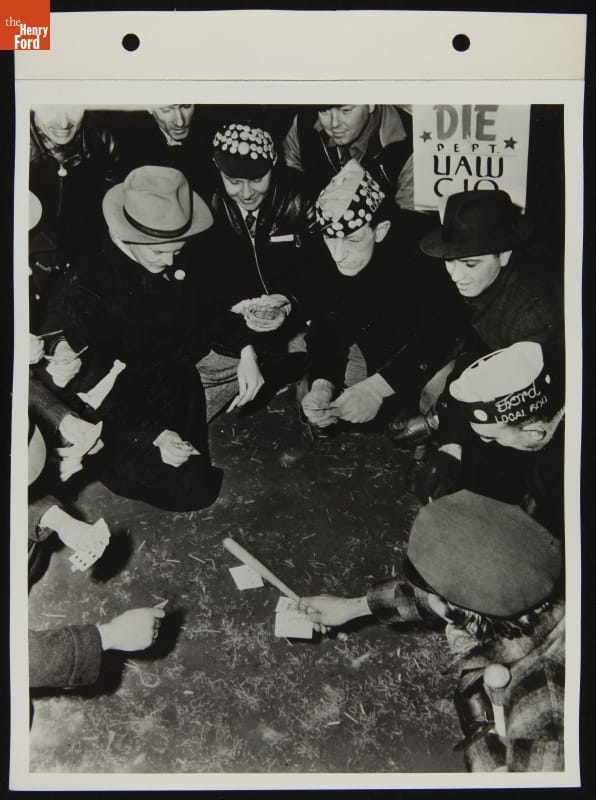 Union Strikers Playing Cards, April 1941