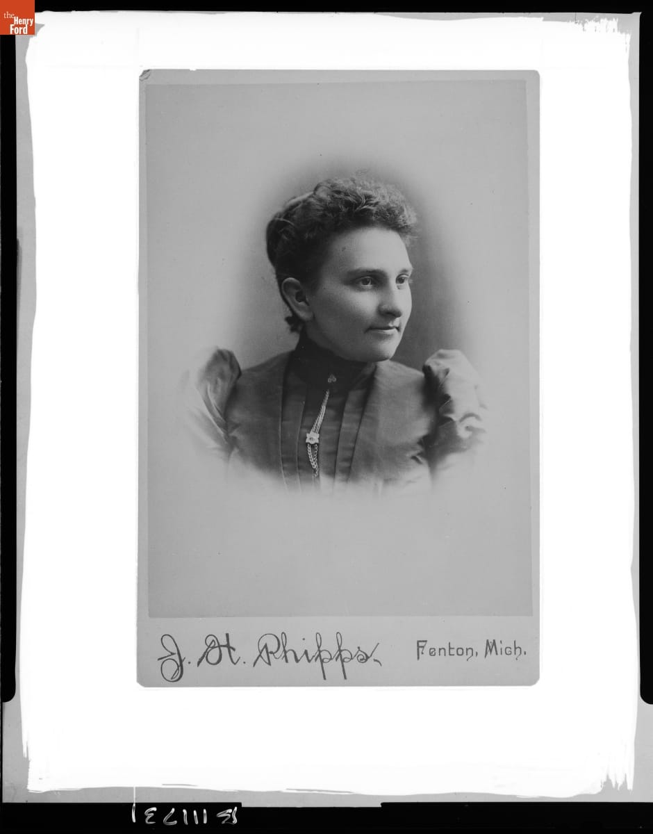 Portrait of Isabelle Maybee Jones, circa 1890