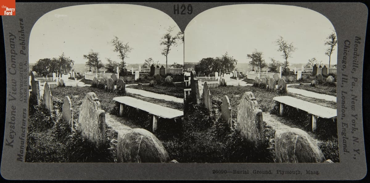 Burial Ground, Plymouth, Massachusetts, 1923