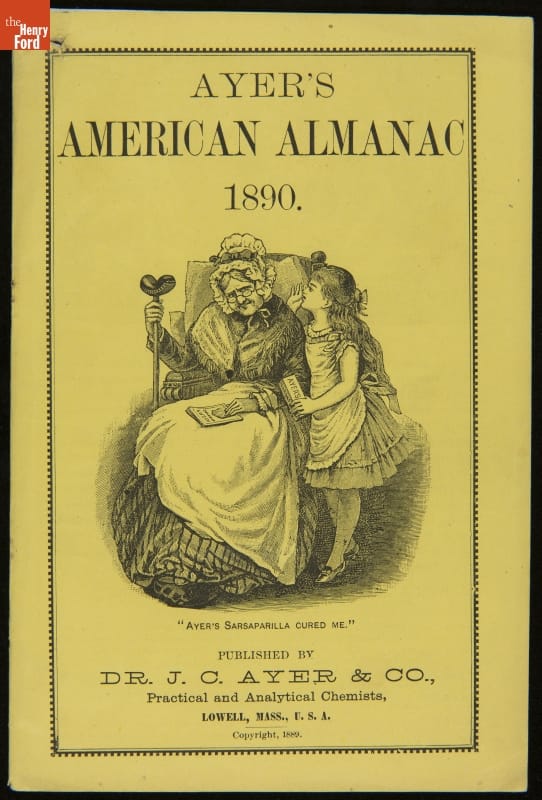Ayer's American Almanac 1890
