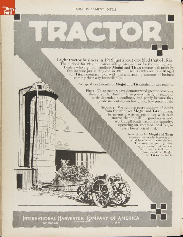 Farm Implement News, Bound Volume of Issues from January-June 1917