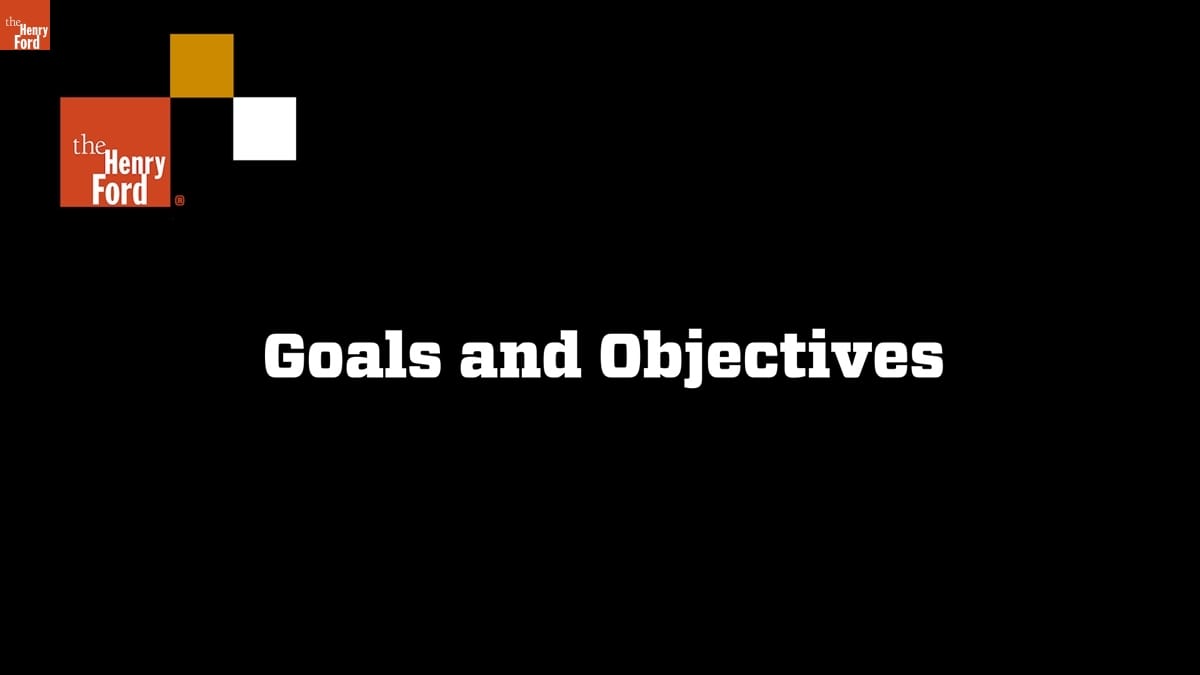 "Goals and Objectives," Clip from Interview with Mario Andretti, June 20, 2017