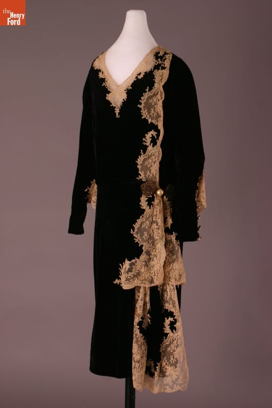 Dress, Worn by Elizabeth Parke Firestone, 1927