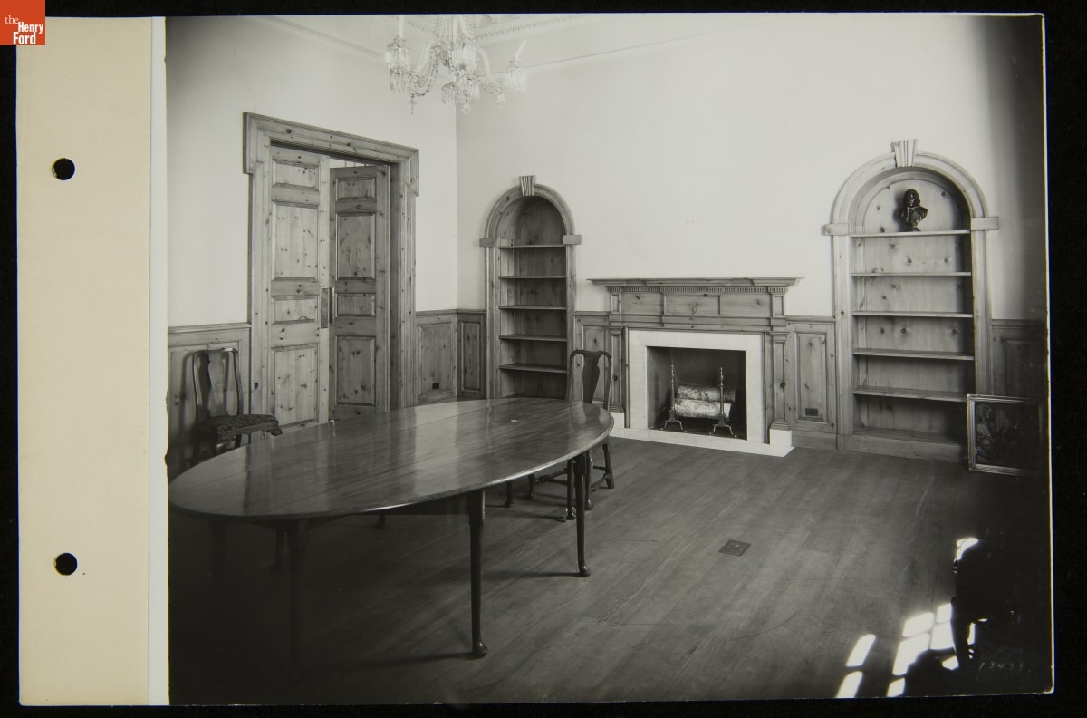 Furniture and Decorative Arts Displays, Second Floor of the Henry Ford Museum Entrance Building, 1935