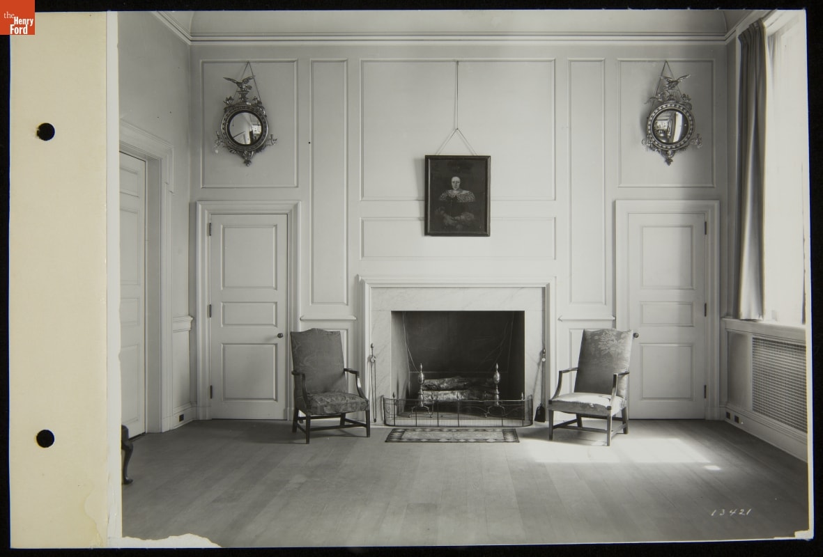 Furniture and Decorative Arts Displays, Second Floor of the Henry Ford Museum Entrance Building, 1935