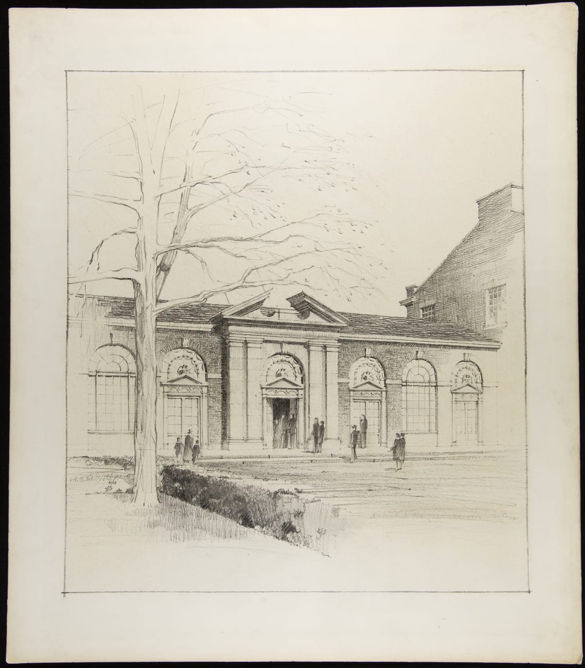 Henry Ford Museum Main Entrances H and J (Auditorium Entrance), 1928