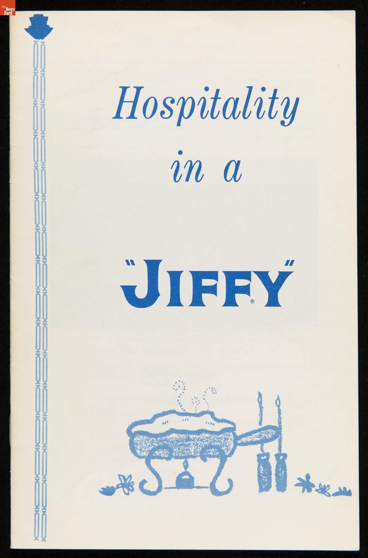 Recipe Booklet, "Hospitality in a "Jiffy," circa 1980