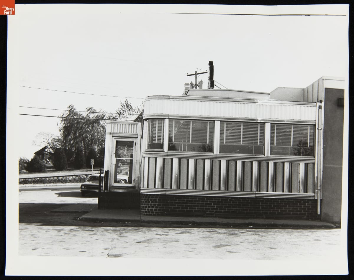 Shawmut Diner, New Bedford, Massachusetts, circa 1965