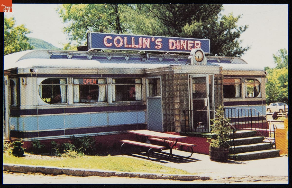 Collin's Diner, Canaan, Connecticut, 1980