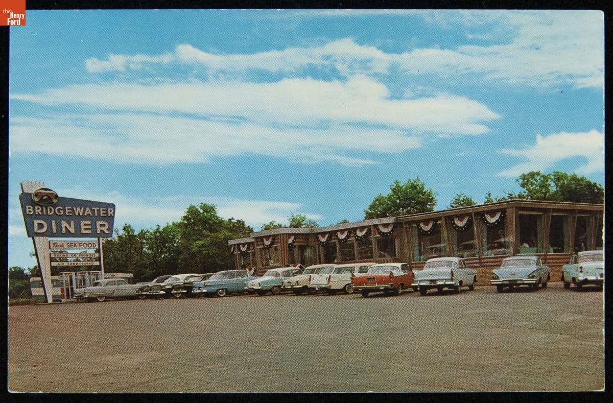Bridgewater Diner, Somerville, New Jersey, circa 1960