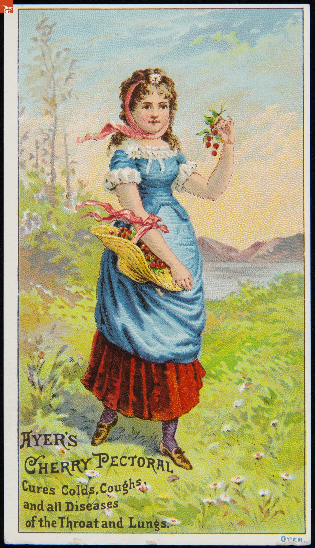 Trade Card for Ayer's Cherry Pectoral, circa 1885