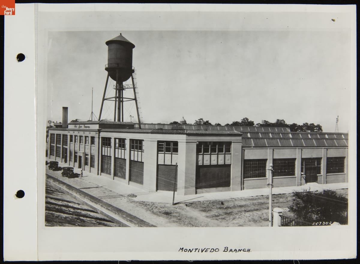 Ford Motor Company Branch in Montevideo, Uruguay, January 6, 1931