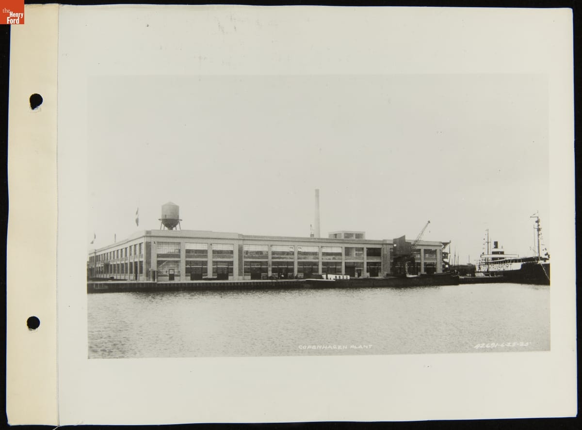Ford Motor Company Branch in Copenhagen, Denmark, June 25, 1925