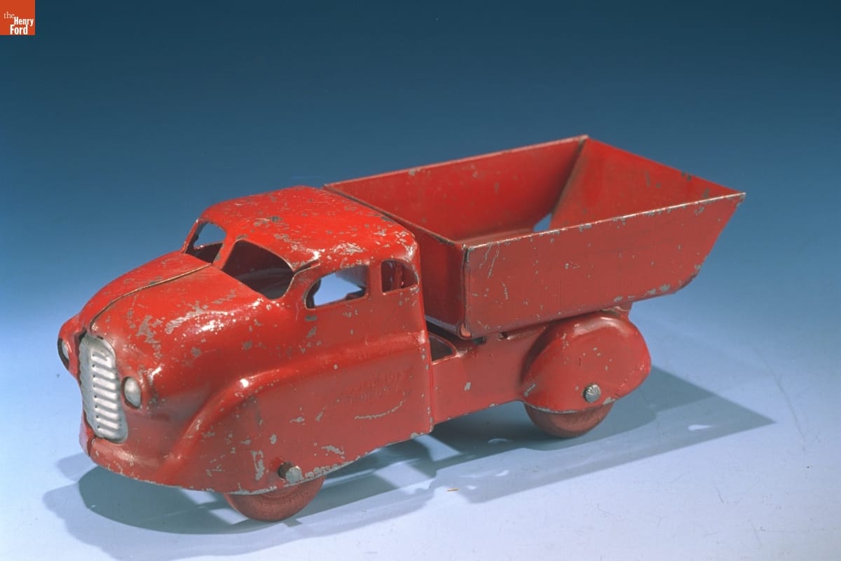 Toy Dump Truck, Used by James Greenhoe, 1937-1946