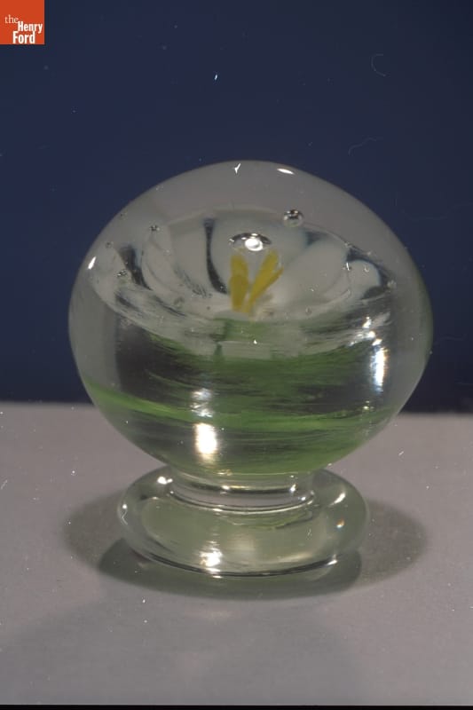 Miniature Glass Figure, Paperweight, 1955-1985