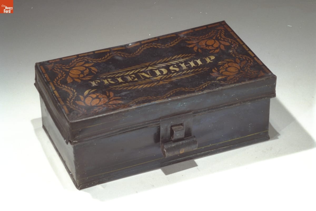 Tin Box, 1830-1870