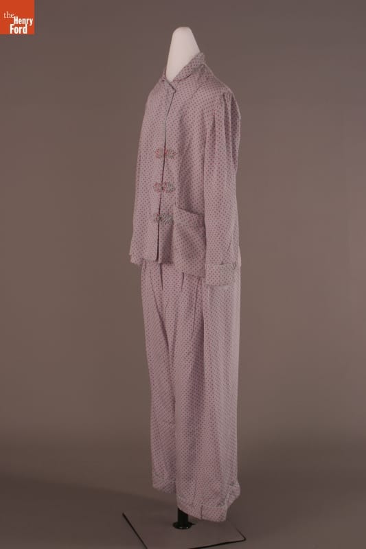 Pajamas, Worn by Elizabeth Parke Firestone