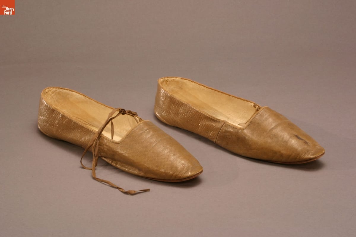 Wedding Slippers, 1843