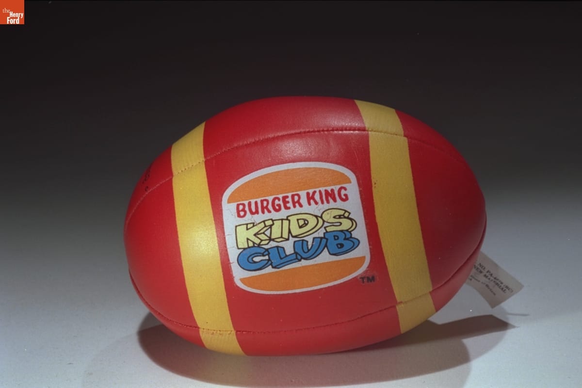 Burger King Football Kid's Meal Toy, 1993