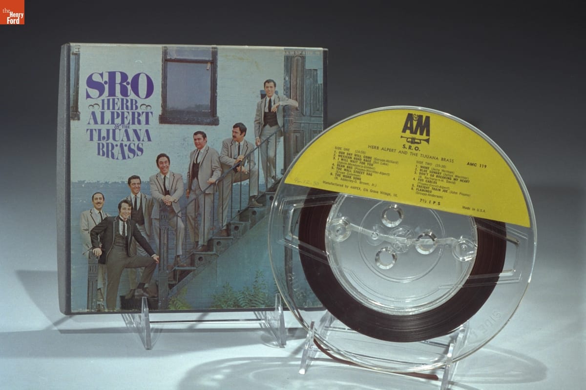 Reel to Reel Audiotape, "S.R.O," by Herb Alpert and the Tijuana Brass, 1966